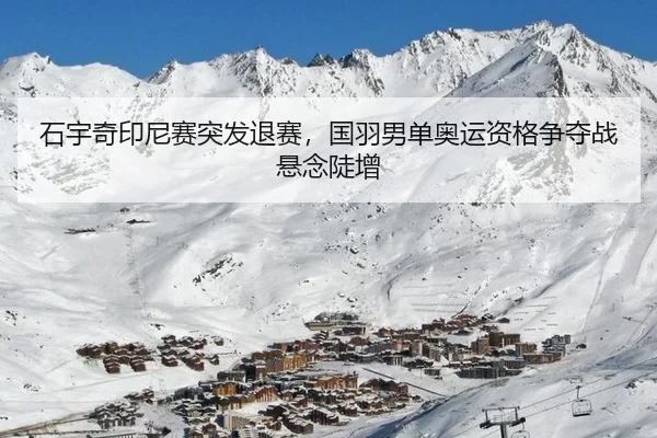 石宇奇印尼赛突发退赛，国羽男单奥运资格争夺战悬念陡增